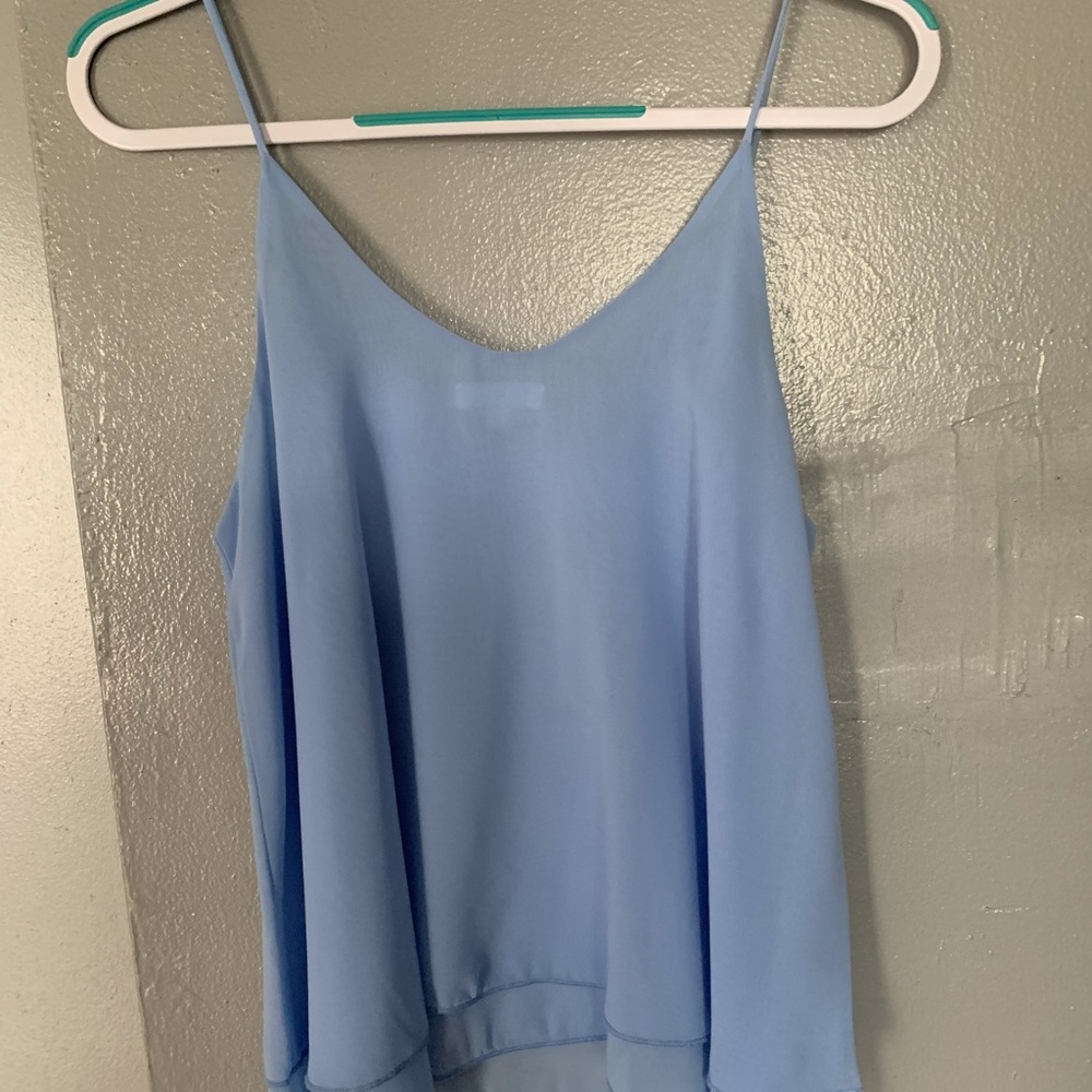 Spaghetti string blouse